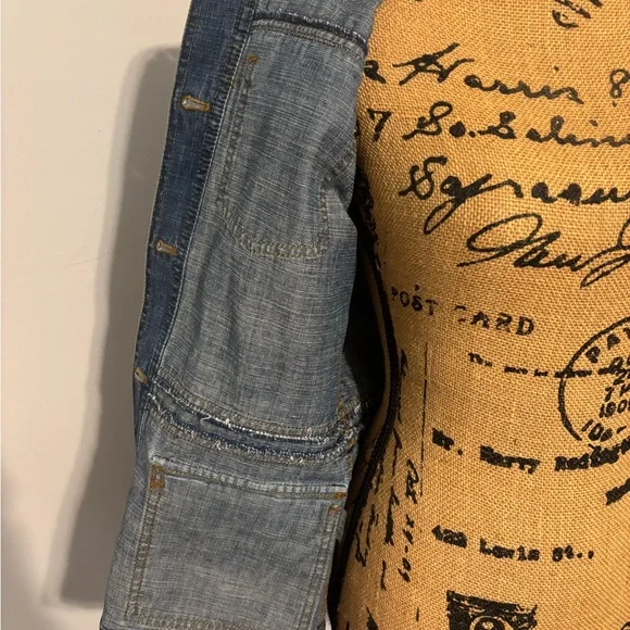 Vintage Eddie Bauer Denim Women’s Chore Jacket Size S - Picture 8 of 11